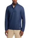 Marine Layer Corbet Quilted Pullover In Navy