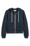 Marine Layer Corbet Quilted Zip-up Hoodie