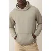 Marine Layer Corbet Vertical Quilted Pullover Hoodie In Brown
