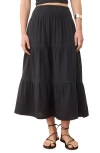 Marine Layer Corinne Double Cloth Cotton Maxi Skirt