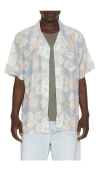 Marine Layer Cupro Resort Shirt In Multi