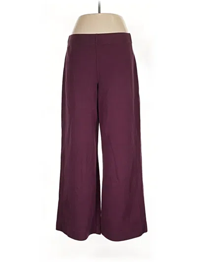 Pre-owned Marine Layer Dress Pants In Burgundy