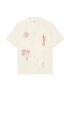 MARINE LAYER EMBROIDERED RESORT SHIRT
