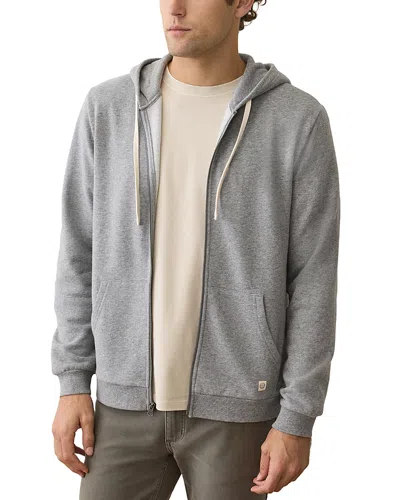 Marine Layer Fleece Hoodie In Gray