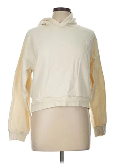 Pre-owned Marine Layer Fleece Jacket In Ivory
