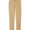 Marine Layer Flex Slim Straight Leg Stretch Twill Pants In Neutral