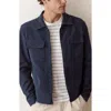 Marine Layer Flex Terry Traveler Jacket In Blue