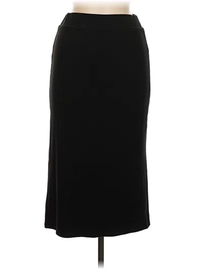 Pre-owned Marine Layer Formal Skirt In Black