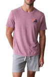 Marine Layer Relaxed Hemp Graphic Tee In Purple
