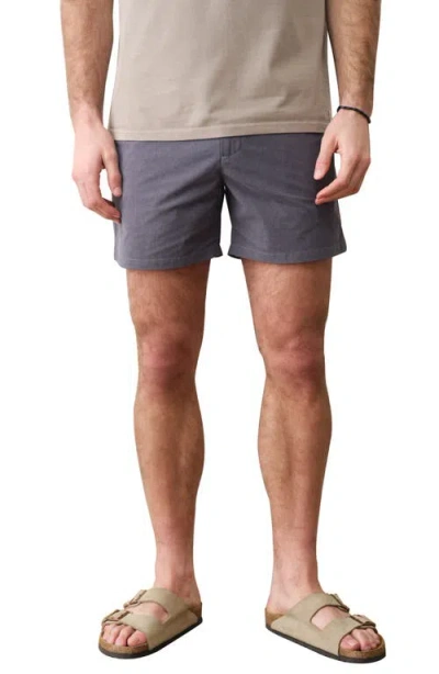 Marine Layer High Five 5-inch Flat Front Chino Shorts In Multi