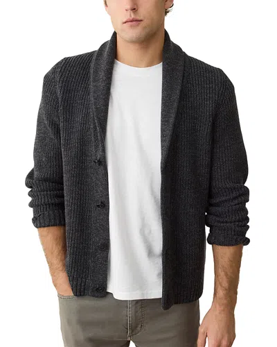 Marine Layer Inverness Cardigan Sweater In Gray