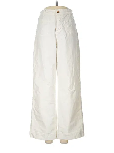 Pre-owned Marine Layer Jeans In Ivory