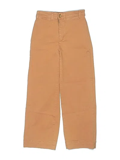 Pre-owned Marine Layer Kids' Jeans In Tan