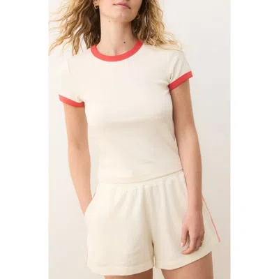 Marine Layer Lexi Sun-in Crewneck Rib T-shirt