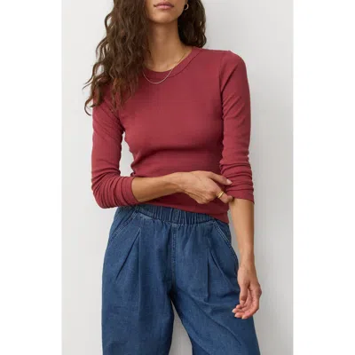 MARINE LAYER MARINE LAYER LEXI SUN-IN RIB LONG SLEEVE T-SHIRT