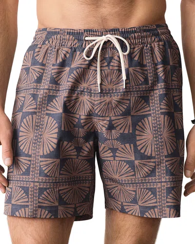 Marine Layer Lined Sport & Swim Short 6 In Multi