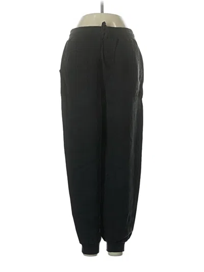Pre-owned Marine Layer Linen Pants In Black