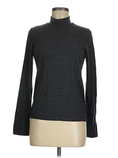 Pre-owned Marine Layer Long Sleeve Turtleneck In Gray