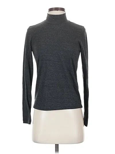 Pre-owned Marine Layer Long Sleeve Turtleneck In Gray