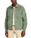 Marine Layer Max Corduroy Overshirt In Green