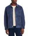 Marine Layer Max Corduroy Overshirt In Mood Indigo