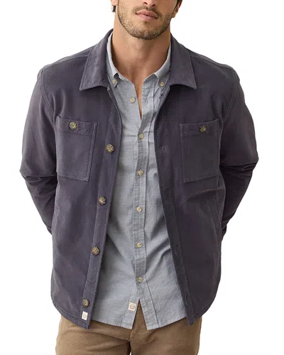 MARINE LAYER MAX MOLESKIN OVERSHIRT