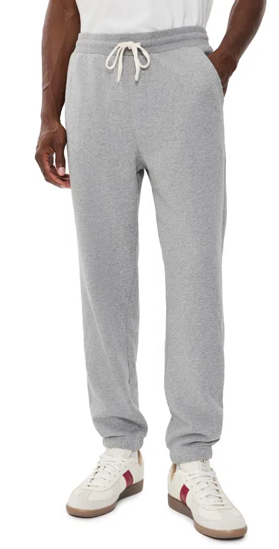 Marine Layer Men's Cloud 9 Fleece Sweatpants Mid Heather Grey