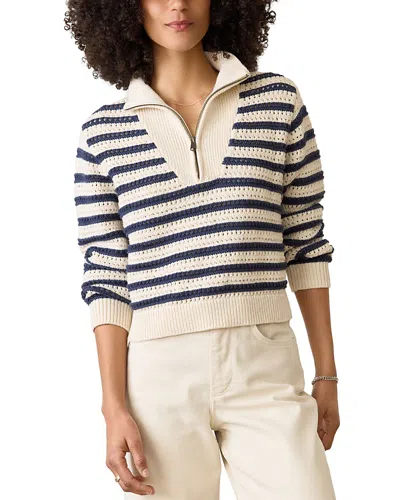MARINE LAYER MONTECITO QUARTER ZIP SWEATER