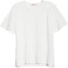 Marine Layer Oversize Cotton Slub T-shirt In White