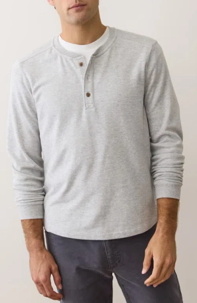 Marine Layer Pacifica Stretch Henley In Gray