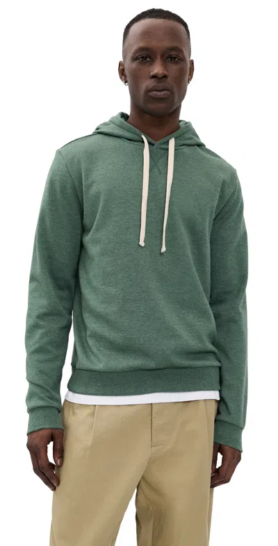 Marine Layer Pacifica Stretch Hoodie Forest Green