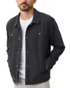 Marine Layer Patrick Canvas Overshirt In Black