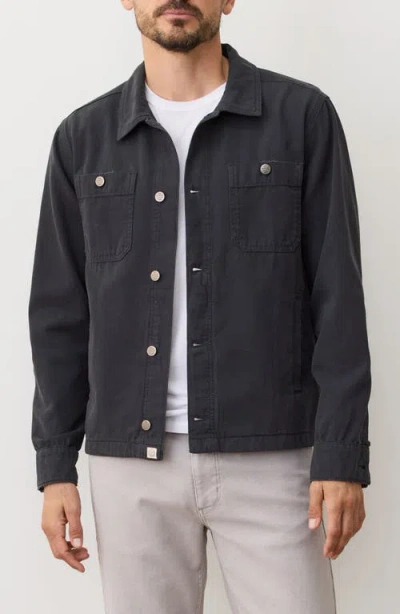 MARINE LAYER MARINE LAYER PATRICK CANVAS OVERSHIRT