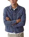 Marine Layer Patrick Collared Overshirt In Multi