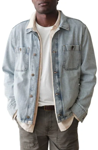 Marine Layer Patrick Denim Jacket In Blue