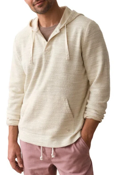 Marine Layer Portola Cotton Blend Beach Hoodie In Neutral
