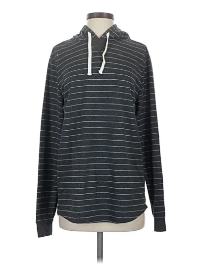 Pre-owned Marine Layer Pullover Hoodie In Blue