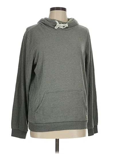 Pre-owned Marine Layer Pullover Hoodie In Gray