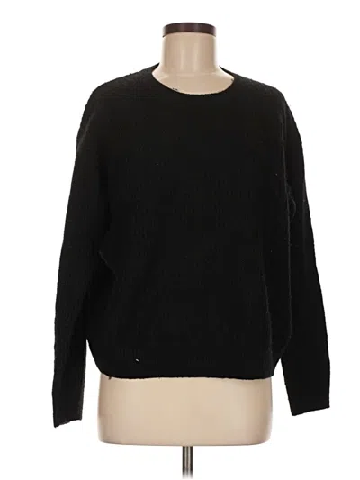 Pre-owned Marine Layer Pullover Sweater In Black