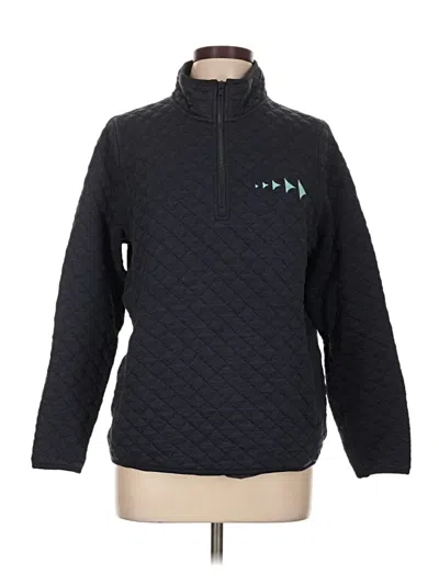 Pre-owned Marine Layer Pullover Sweater In Black