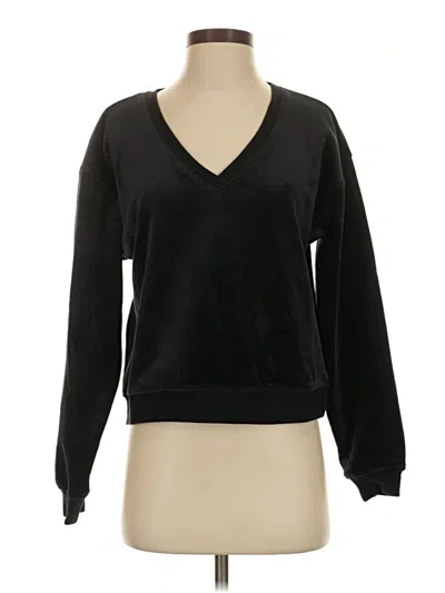 Pre-owned Marine Layer Pullover Sweater In Black