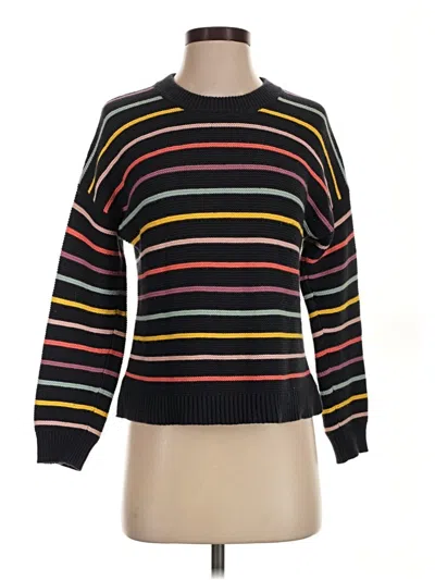Pre-owned Marine Layer Pullover Sweater In Black