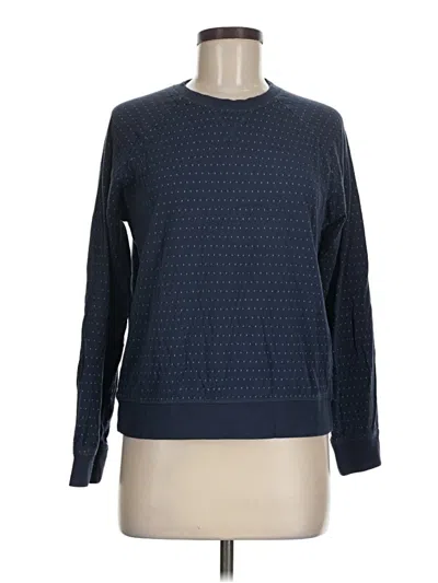 Pre-owned Marine Layer Pullover Sweater In Blue