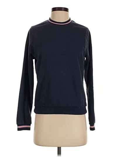 Pre-owned Marine Layer Pullover Sweater In Blue