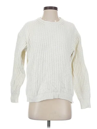 Pre-owned Marine Layer Pullover Sweater In Ivory
