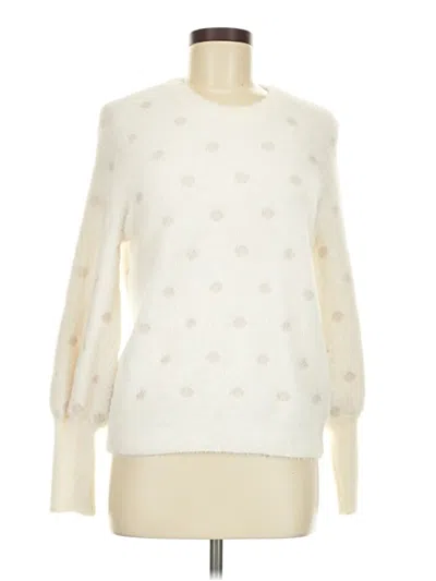 Pre-owned Marine Layer Pullover Sweater In Ivory