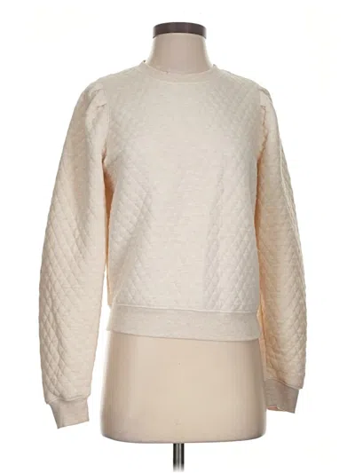 Pre-owned Marine Layer Pullover Sweater In Ivory