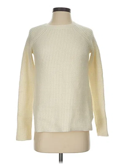 Pre-owned Marine Layer Pullover Sweater In Ivory