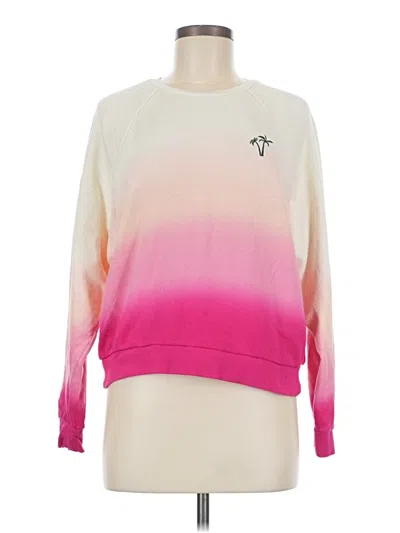 Pre-owned Marine Layer Pullover Sweater In Pink