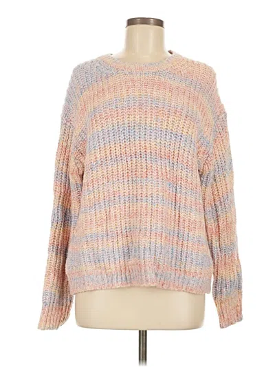 Pre-owned Marine Layer Pullover Sweater In Pink
